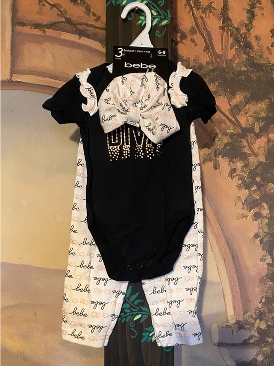 bebe Other - bebe baby Diva 3 piece outfit layette set